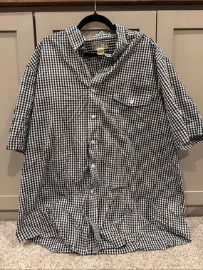 Duluth Trading Co Gingham Shirt